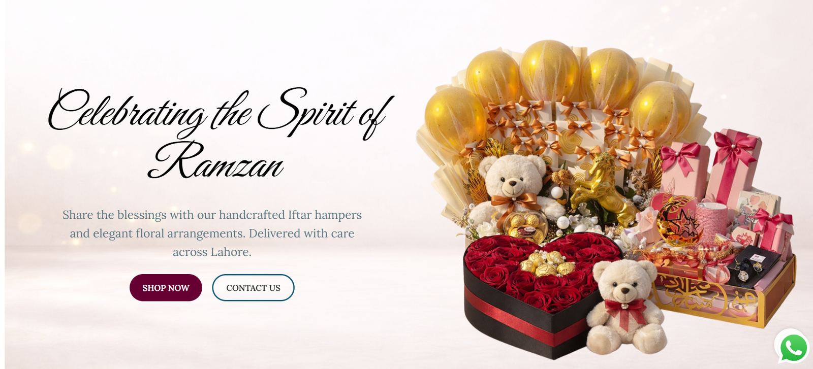Grace Petals brand banner